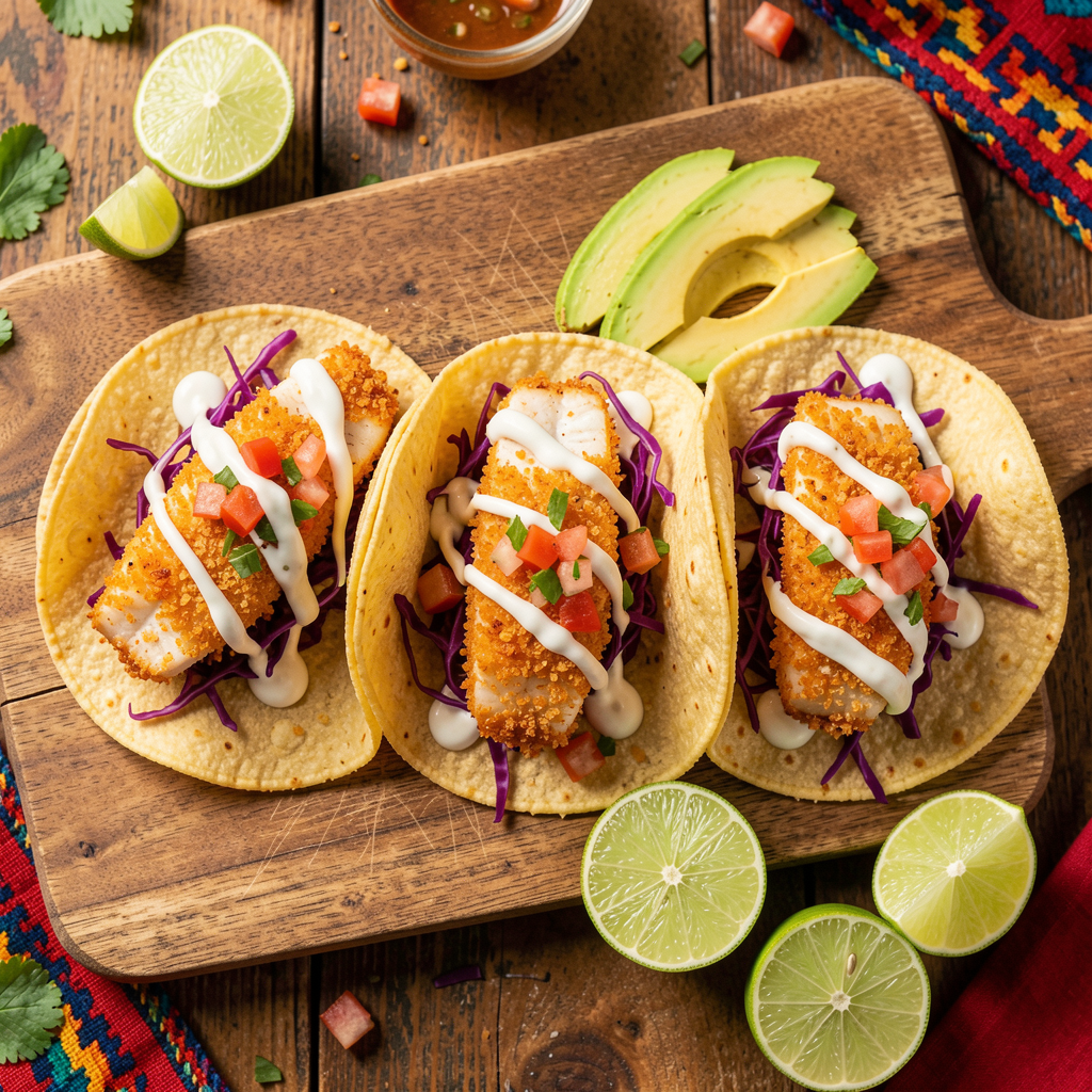 Air Fryer Fish Tacos — Crispy Without the Deep Fryer