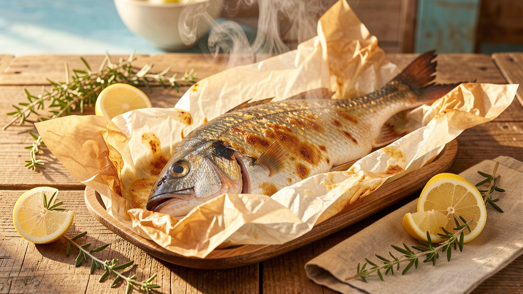 Pompano en Papillote — Florida’s Most Prized Panfish, Baked in Parchment